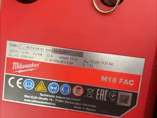 Kompressor på batteri