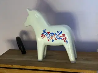 Sjælden Dhalahest i keramik 