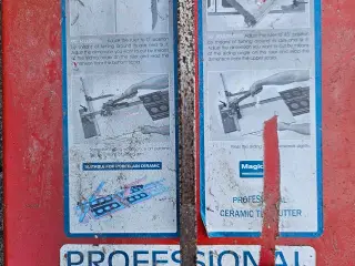 fliseskærer max. 1 meter fliser