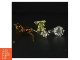 Glasfigurer (str. 3 cm til 18 cm)