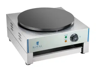 Elektrisk Pandekagepande med Skuffe (Ø40 cm)