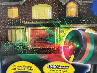 Star Shower Laser Light Udendørs julelys