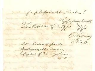 Preussisk Feltpost, 1865