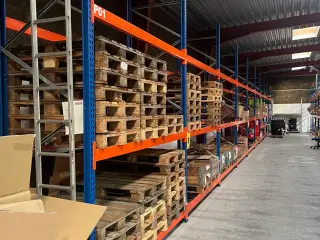 Pallereol vanger og stiger