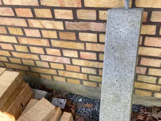 Beton stolper 