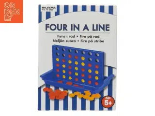 Fire på stribe spil fra Biltema (str. 20x15 cm)