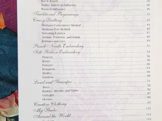 Kreativ broderi i hånden - amerikansk bog