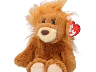 Plys bamse, TY, Løve Leon - 20cm