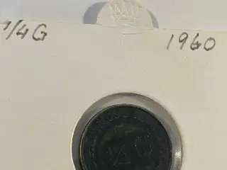 1/4 Gulden 1960 Netherlands Antilles