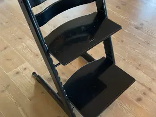 Stokke Tripp Trapp højstol i sort træ
