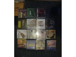 Ny pris! 50 stk: Blandet DVD CD Musik og film