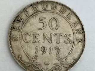 50 Cents Newfoundland 1917