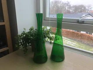 Winston karaffel, ædelgrøn, Holmegaard