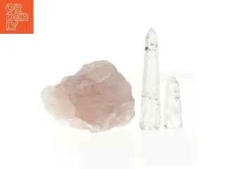 Krystal og sten sæt (str. 11 cm)