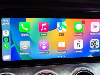 Mercedes aktivering af Carplay / Android Auto