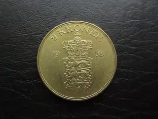 2 kr 1958 flot eksemplar