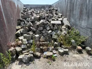 Blandede brugte brosten