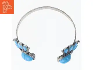 Armring med turkiser (str. Ø 6,5 cm)