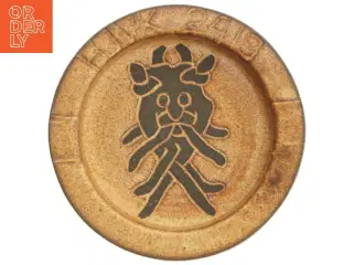 HAK Odins Maske Keramik fad (str. Ø. 26. cm)