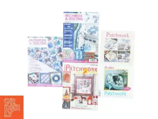Patchwork magasiner (str. Blandet)