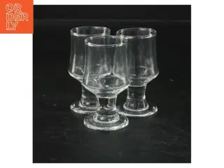 glas sæt (str. Ø 3,5x7,5 cm)