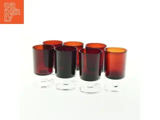 Rødvinsglas (str. H 10 cm ø. 6 cm)