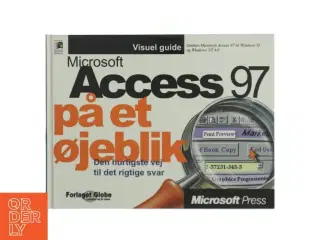 Microsoft Access 97 på et øjeblik (Bog)