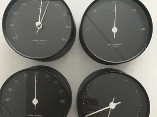 Georg Jensen ur, termometer, hygrometer og baromet