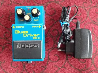 BOSS BluesDriver BD2, med 9v Strømforsyning !