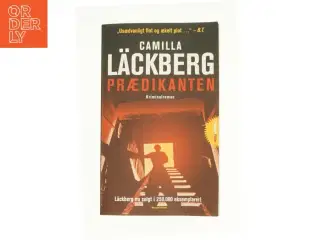 Preacher (Predikanten - Dansk/Danish)- Import af Camilla Lackberg (Bog)