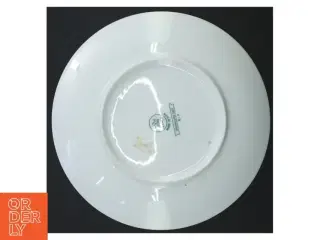 Porcelænstallerken med dekoration fra Kahla (str. Ø. 19,5 cm)