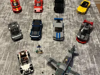 Lego biler + Indy sælges