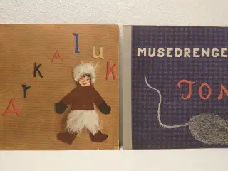 2 stk Børnenes hyggebøger. Arkaluk og Musedrengen.