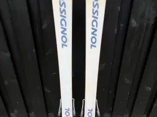Børneski - Rogsignol 120 cm med skistave