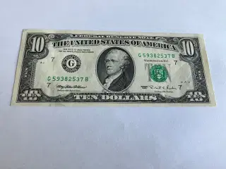 10 Dollars USA 1995