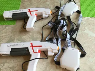X laser pistoler 