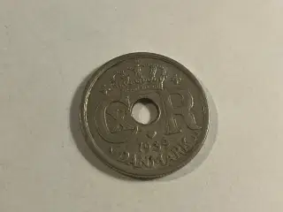 25 øre 1939 Danmark
