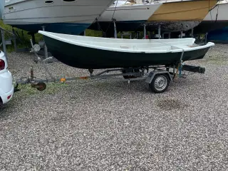 14fods jolle med trailer