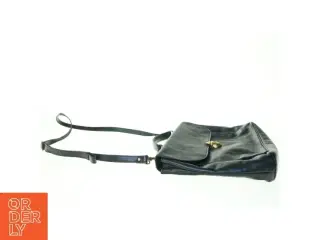 Stor Læder Mappe Taske med håndtag og aftagelig Crossbody Rem fra Adax (str. 40 x 28 cm)