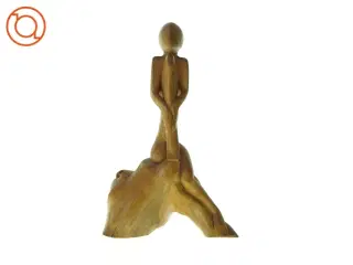 Figurer i træ (str. H: 28 cm)