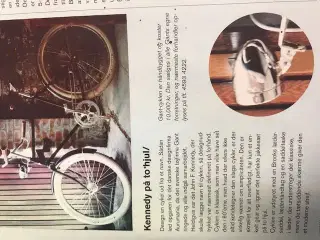 Håndlavet unik samler objekt af en cykel