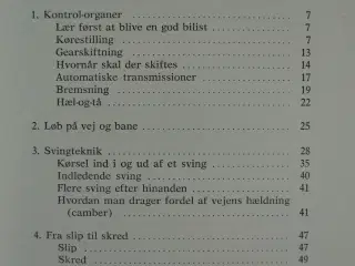 kørselsteknik på landevej og bane, af paul frere, 