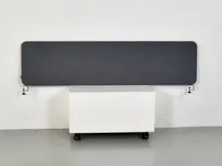 Abstracta bordskærm i grå, inkl. 2 beslag