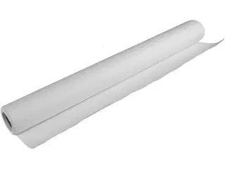 Malerlærred i rulle, B: 120 cm, 380 g, hvid, 5m/ 1 rl.