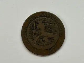 2 1/2 Cents Netherlands 1883
