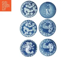 Mors Dag platter (17 stk) fra Royal Copenhagen & Bing og Grøndal (str. Ø 15 cm)