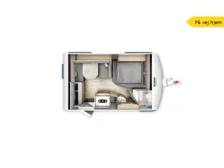 2026 - Fendt Bianco Activ 390 FHS   Lækker rejsevogn med fast dobbeltseng fra Hinshøj Caravan