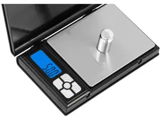 Lommevægt – 3.000 g – 0,5 g / 1.000 g – 115x91 mm