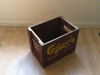 Ølkasse Carlsberg ca. 1960 KOM MED ET BUD!