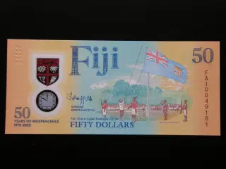 Fiji  50 Dollars  2020  Comm.Issue. Kv.0/Unc.